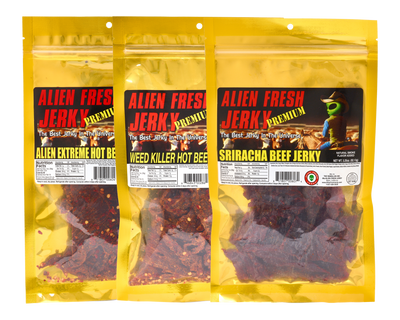 Alien Fresh Jerky 3-Pack The Hot Pack