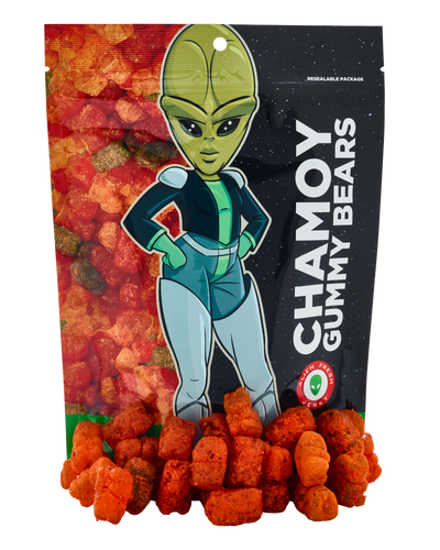Alien Fresh Jerky Chamoy Gummy Bears