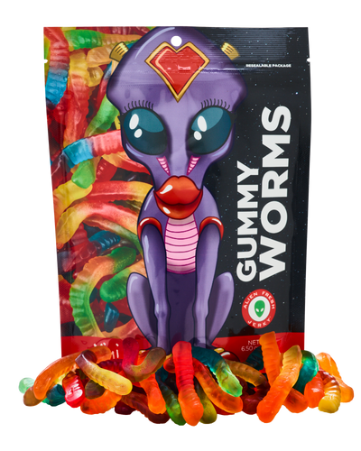 Alien Fresh Jerky Gummy Worms