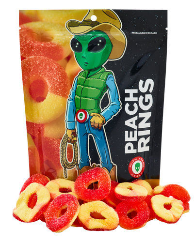 Alien Fresh Jerky Peach Rings